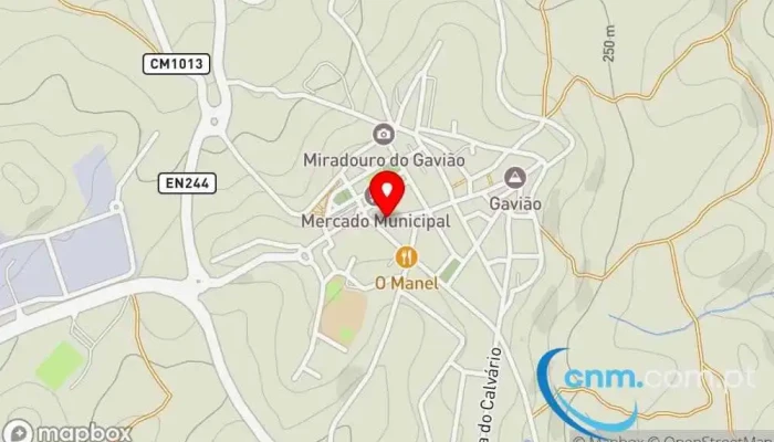 A Casa Dos Rosas -  Mapa - Gavião
