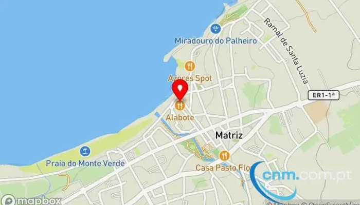 Alabote -  Mapa - Ribeira Grande