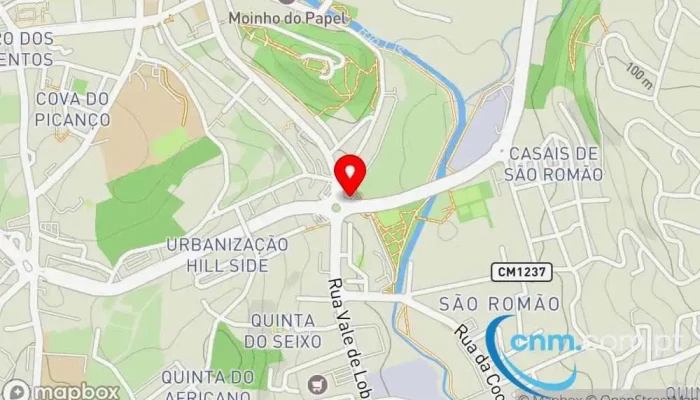 mapa de Amazon Locker - Isabel Correios em Leiria