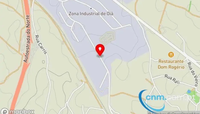 mapa de Aveiro Correios em Oiã
