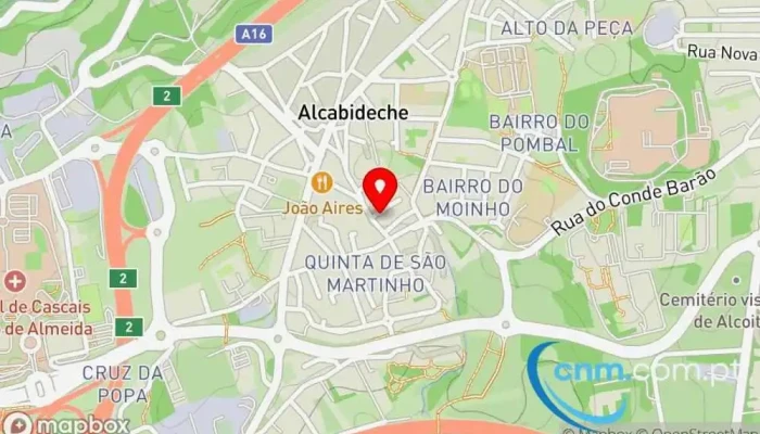 Avigould -  Mapa - Alcabideche