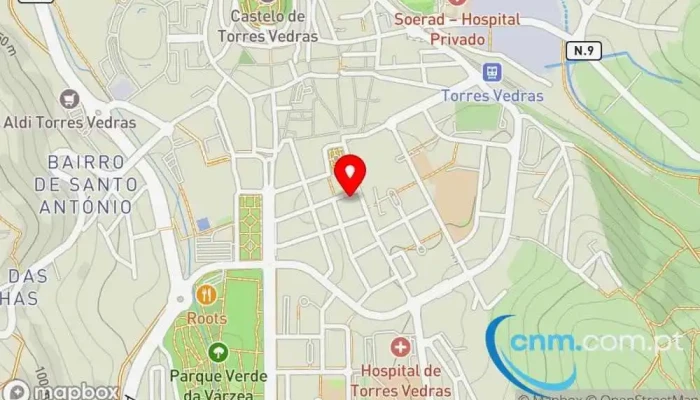 Baumilha Mapa - Torres Vedras