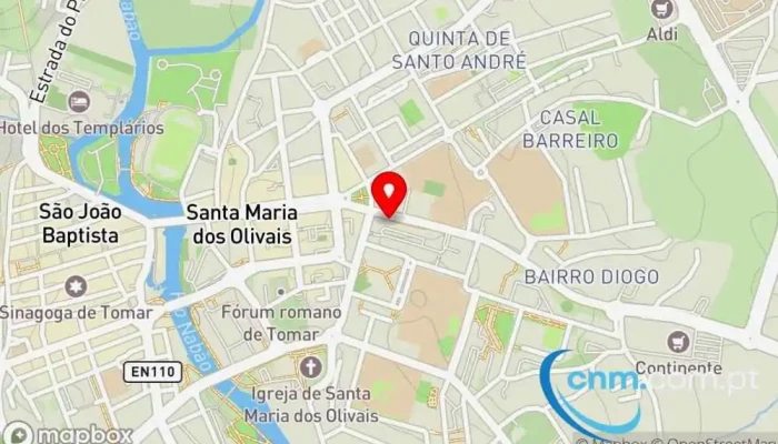 Brinkeror Mapa - Tomar