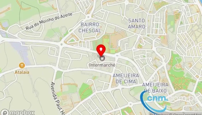 mapa de Cacifo Locky Armários inteligentes para encomendas em Lagos