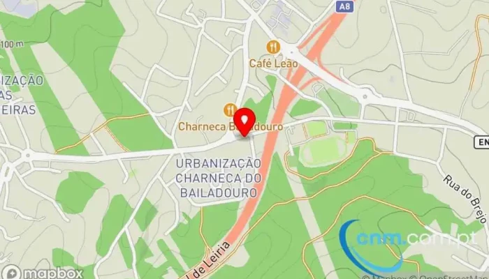 mapa de Cacifo Locky Armários inteligentes para encomendas em Leiria