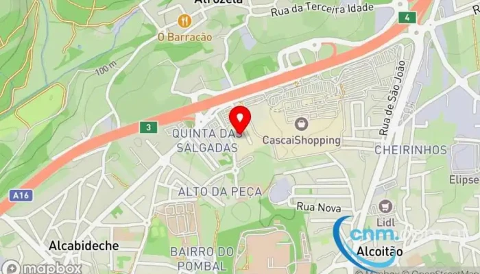Calzedonia -  Mapa - Alcabideche