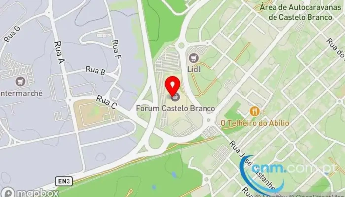 Calzedonia -  Mapa - Castelo Branco