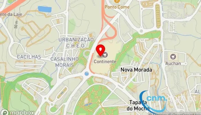 Caramel Nnuts Mapa - Oeiras