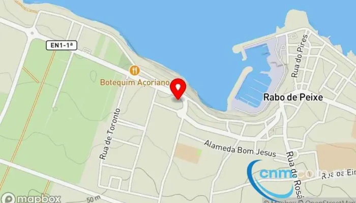 Casa Cheia -  Mapa - Ribeira Grande