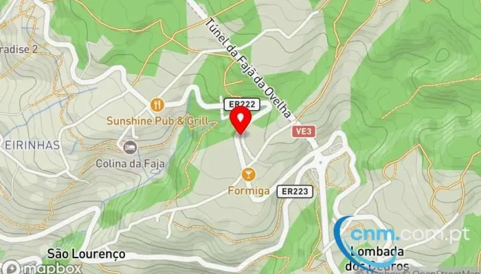 Casa Do Povo Da Faja Da Ovelha Mapa - Fajã Da Ovelha
