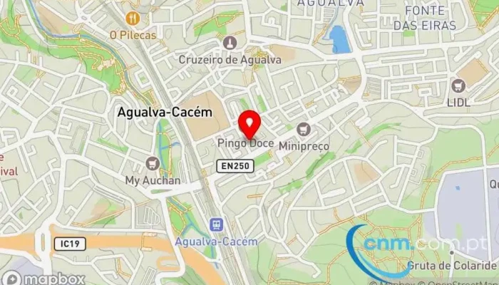 Cash Market -  Mapa - Agualva-cacém