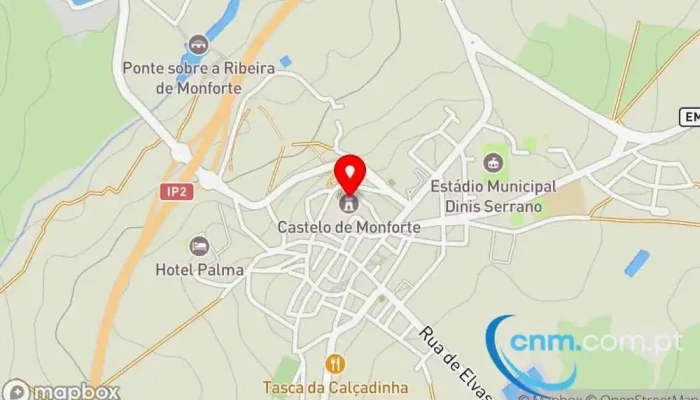 Castelo De Monforte -  Mapa - Monforte
