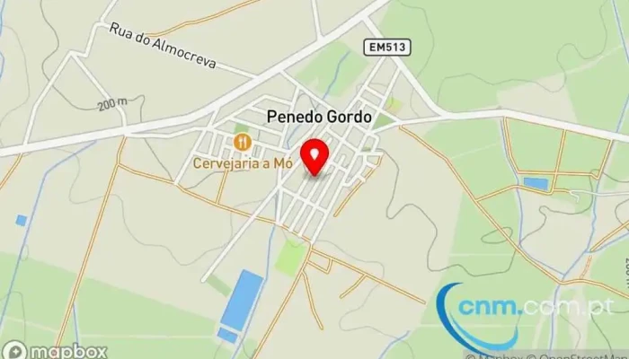 Cavadinhas -    Casa Do Povo De Penedo Gordo Mapa - Beja