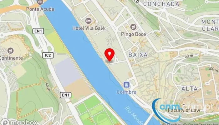 Cdcr Dos Ctt -    Delegacao De Coimbra Mapa - Coimbra