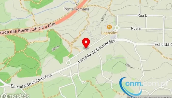 mapa de CDP 3500 VIseu Correio em São João de Lourosa