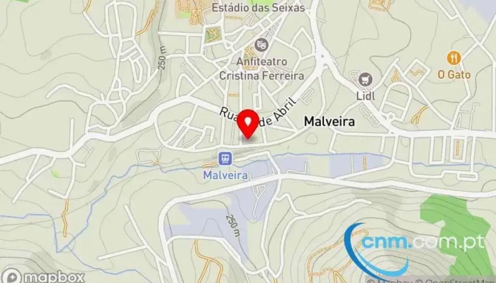 mapa de CDP Malveira - Centro de Distribuição Postal CTT - Correios de Portugal Depósito em Malveira