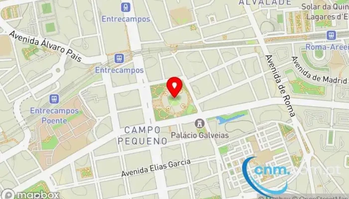 Centro Comercial Campo Pequeno -  Mapa - Lisboa