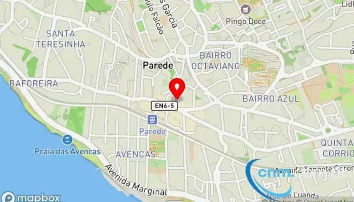 Centro Comercial Da Parede -  Mapa - Parede