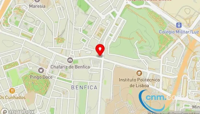 Centro Comercial Uruguai -  Mapa - Lisboa