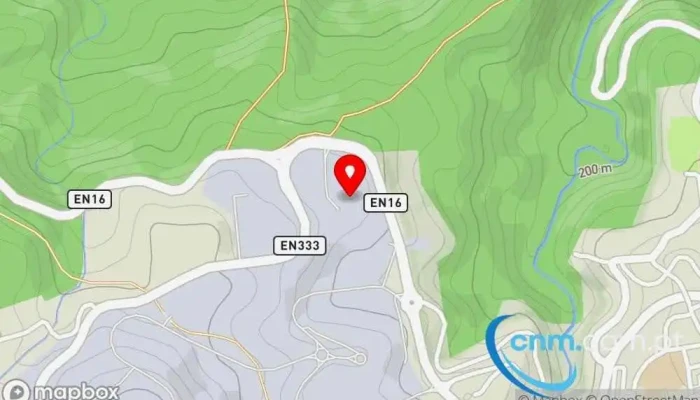 mapa de Centro de distribuição CTT Correios em Vouzela