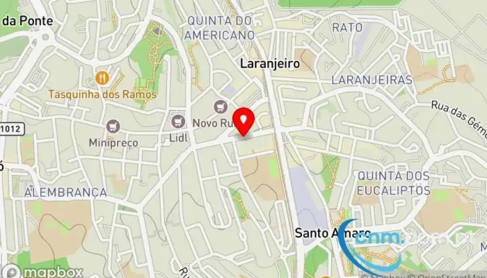 mapa de Centro De Distribuição Postal Laranjeiro Correios em Laranjeiro