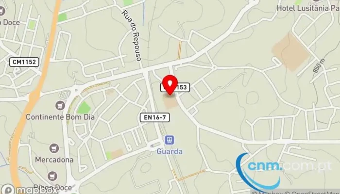 Centro Escolar Da Sequeira -  Mapa - Guarda