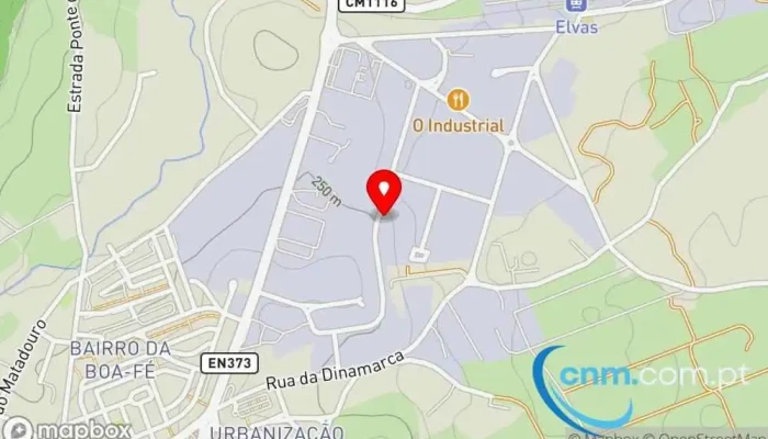 mapa de Centro Postal CTT Correios em Elvas