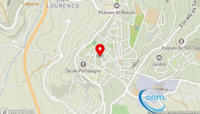 Chas Da Corte Mapa - Portalegre