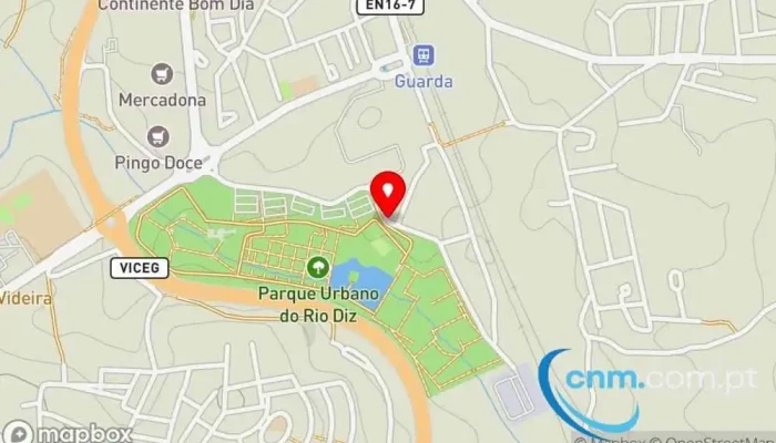 Chronopost Guarda -  Mapa - Guarda