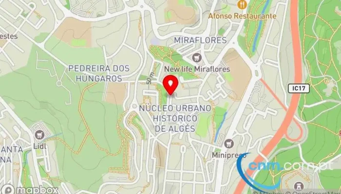 Colo Meu -  Mapa - Algés