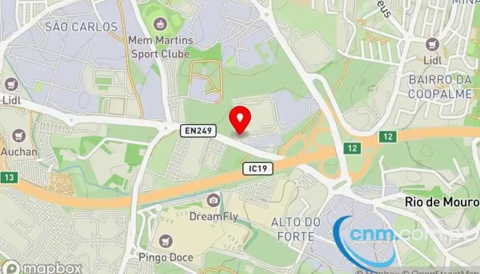 Conforama Sintra -  Mapa - Sintra