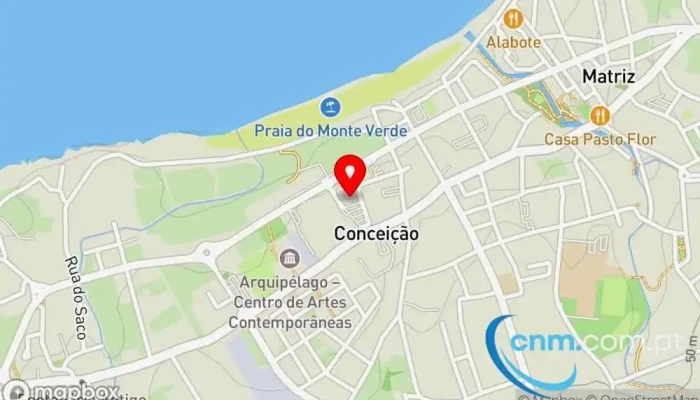 Continente Modelo Ribeira Grande -  Mapa - Ponta Delgada