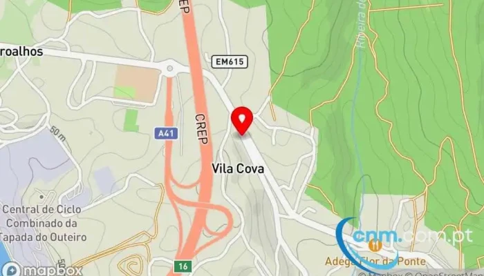 Correios Das Medas -  Mapa - Medas