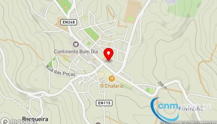 mapa de Correios Correios em Sobral de Monte Agraço