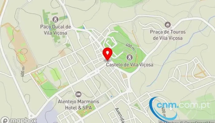 mapa de Correios Correios em Vila Viçosa