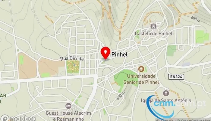 Correios -  Mapa - Pinhel
