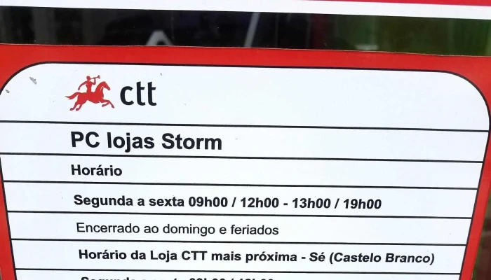 Correios New Storm -    Castelo Branco Correios - Castelo Branco