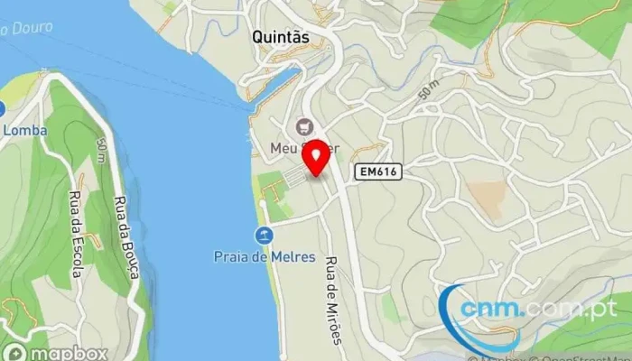 Correiros De Melres -  Mapa - Melres