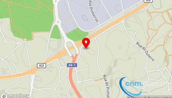 mapa de Correos Express Portugal - Leiria Serviço de entregas expresso, Correios, Serviço de frete e correio em Leiria