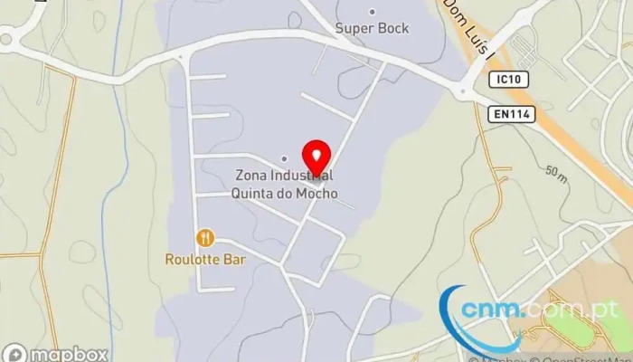 mapa de CTT - Centro de Entregas de Santarem Correio em Várzea