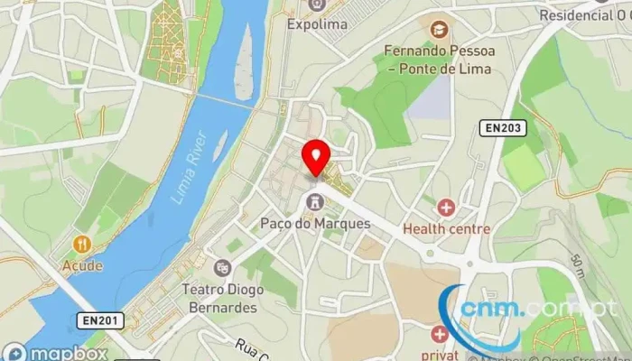 Ctt -    Ponte De Lima Mapa - Pte. De Lima