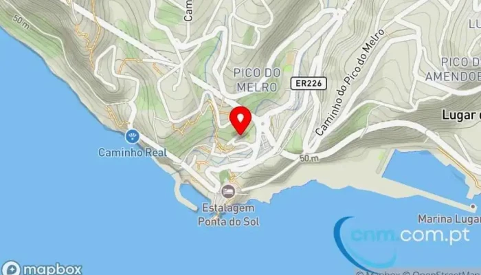 mapa de CTT - Posto de Correios da Ponta do Sol Correios em Ponta do Sol