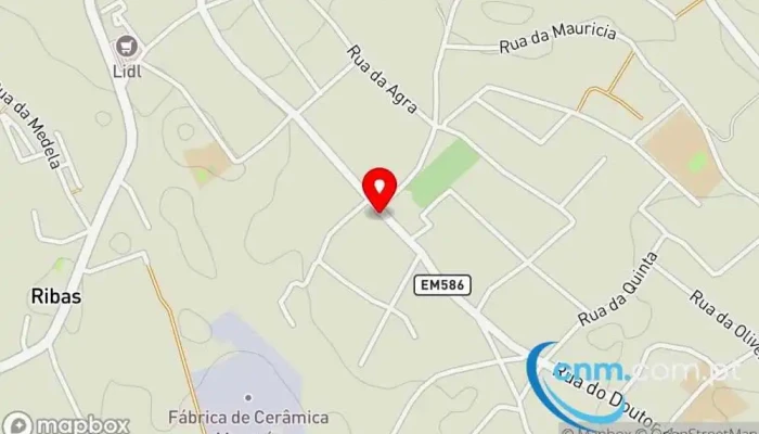 mapa de CTT Aradas Correios em R. Dr. Alberto Souto 3