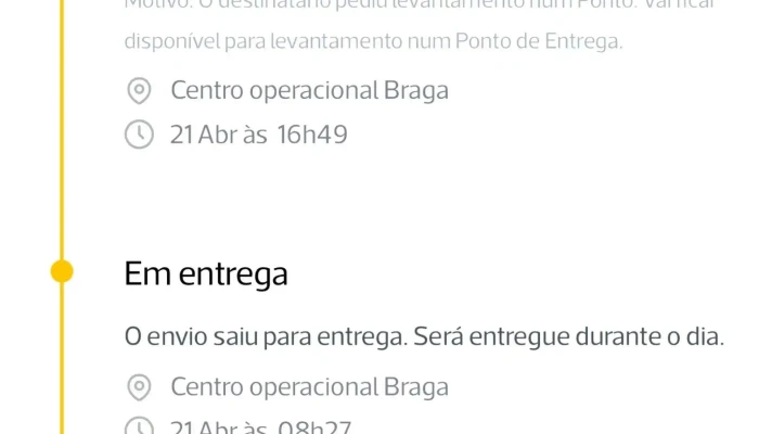 Ctt Braga -  Servico De Transporte - Av. Da Igreja 10