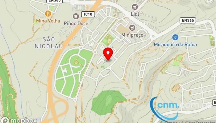 mapa de CTT Correios Correios em Santarém