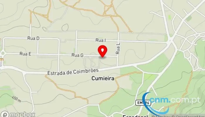 mapa de Ctt Expresso Viseu Correios em Viseu