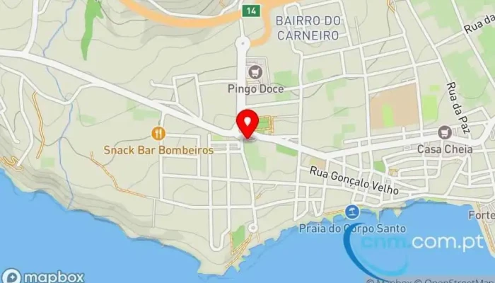 mapa de CTT LOCKY Galp Vila Franca do Campo Correios em Vila Franca Do Campo