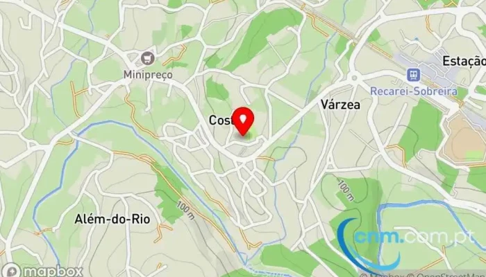 Ctt Recarei -  Mapa - Recarei