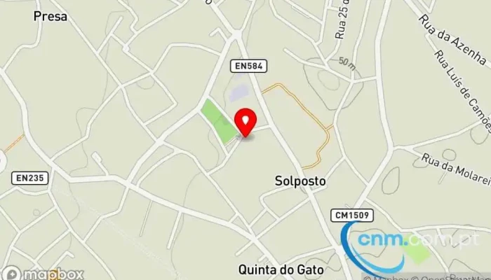 mapa de CTT Santa Joana Correios em Aveiro