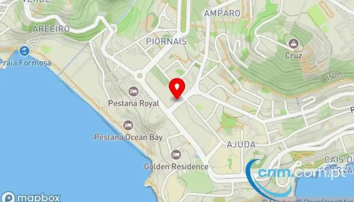 Cubos Luminosos Piornais Mapa - Funchal
